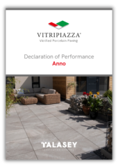 Declaration of Performance Guide Cover For Vitripiazza Vitrified Paving Anno