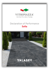 Declaration of Performance Guide Cover For Vitripiazza Vitrified Paving Sofia