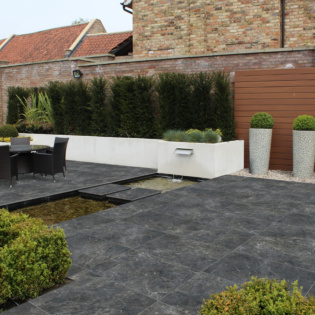 Luxury Garden Sofia Stelle Patio Seating and Stepping Stones